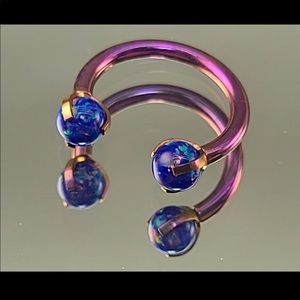 BRAND NEW NEVER WORN 14g 8mm Septum Ring